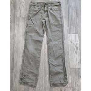 prAna Breathe Brown Denim Jeans Men's Size 30x31